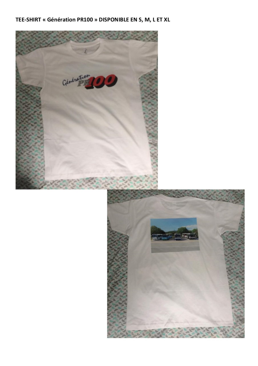 tee shirt Gnration PR100